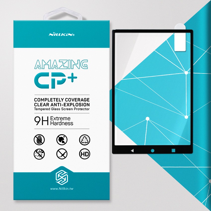 Cường lực Blackberry KeyOne hiệu Nillkin CP+ Full viền màu