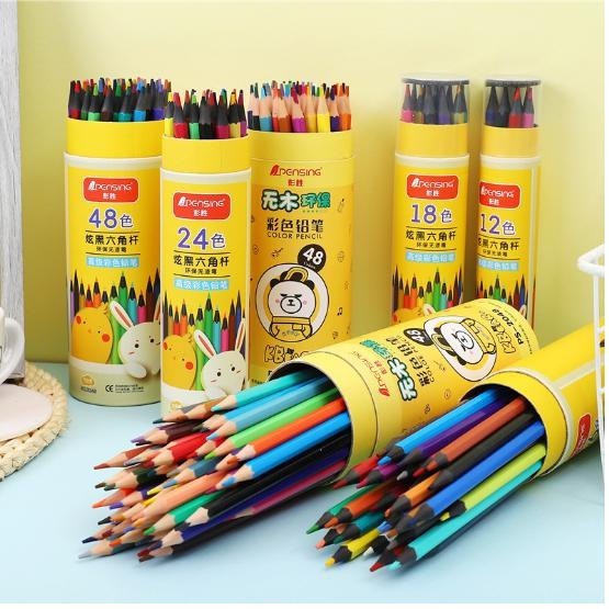 Hộp 36 bút chì màu cho bé tập tô vẽ sáng tạo