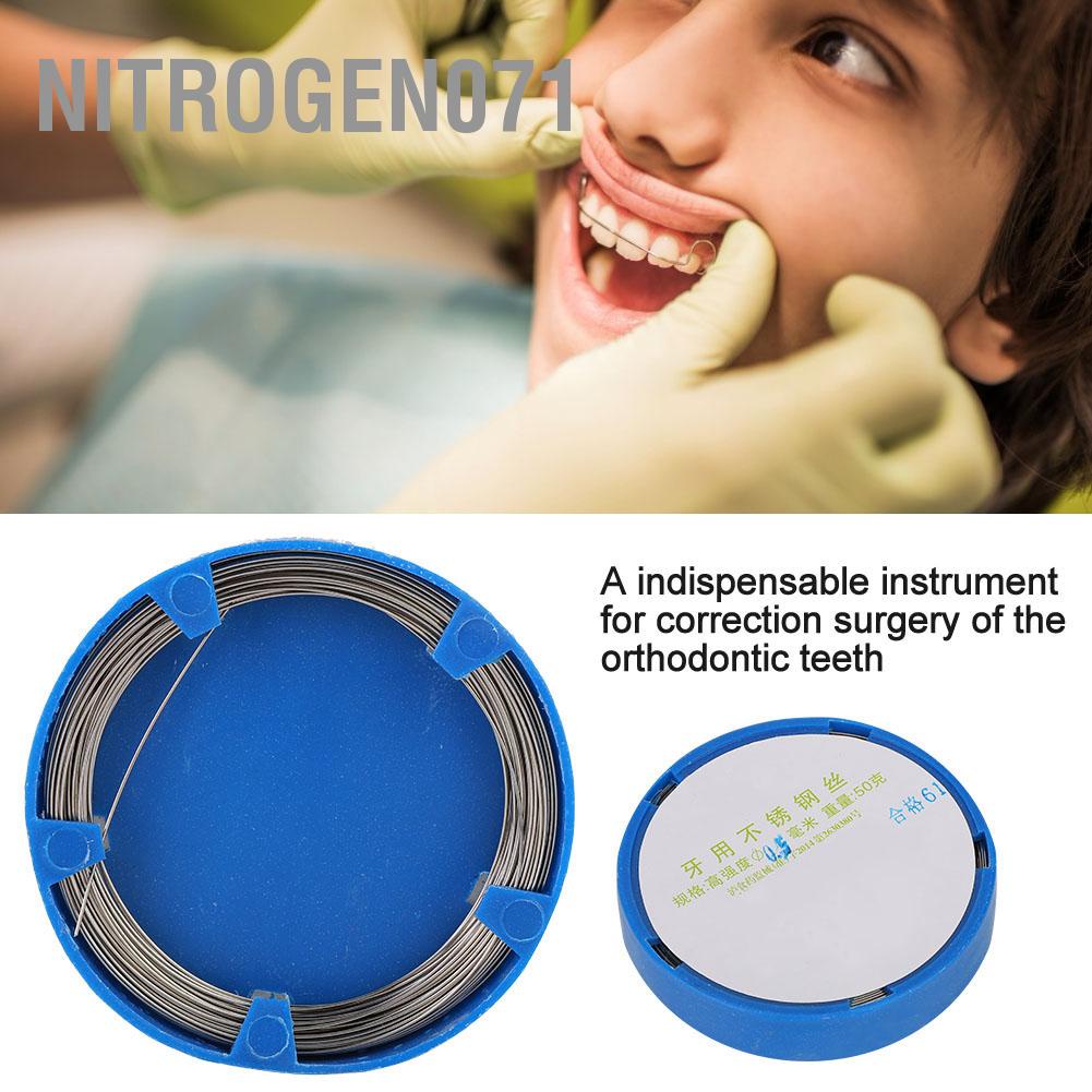 [Hàng mới về] Dây thép không gỉ dùng làm phẫu thuật chỉnh nha 50g