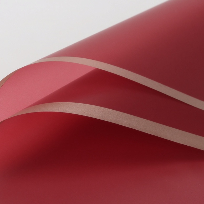 Giấy Gói Hoa Bóng Mờ Viền Đồng (sấp nguyên 20 Tờ)  Kt: 58 x 58cm