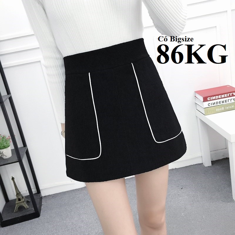 QUẦN VÁY VIỀN TÚI DUYÊN DÁNG, CHẤT vải tuyết mưa CAO CẤP có Bigsize 86KG