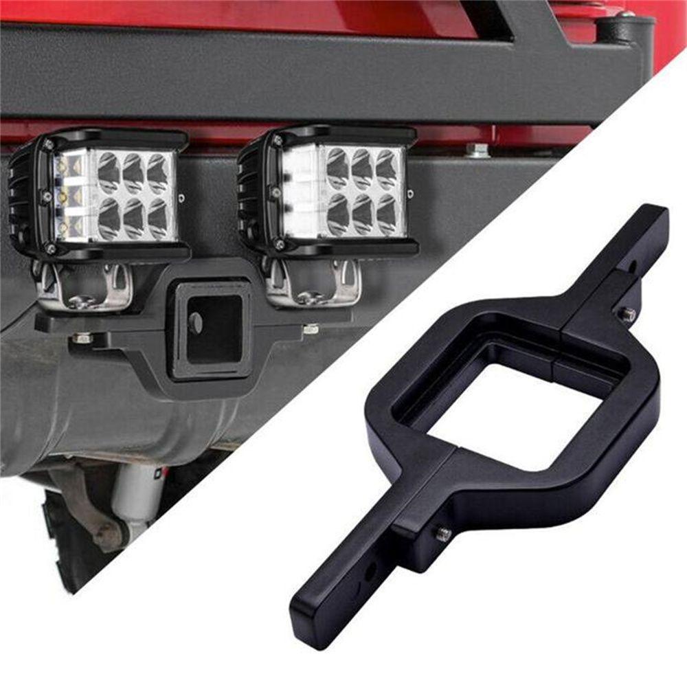 Giá Đỡ Đèn Led Làm Việc Bằng Nhôm Màu Đen Cho Xe Hơi Địa Hình