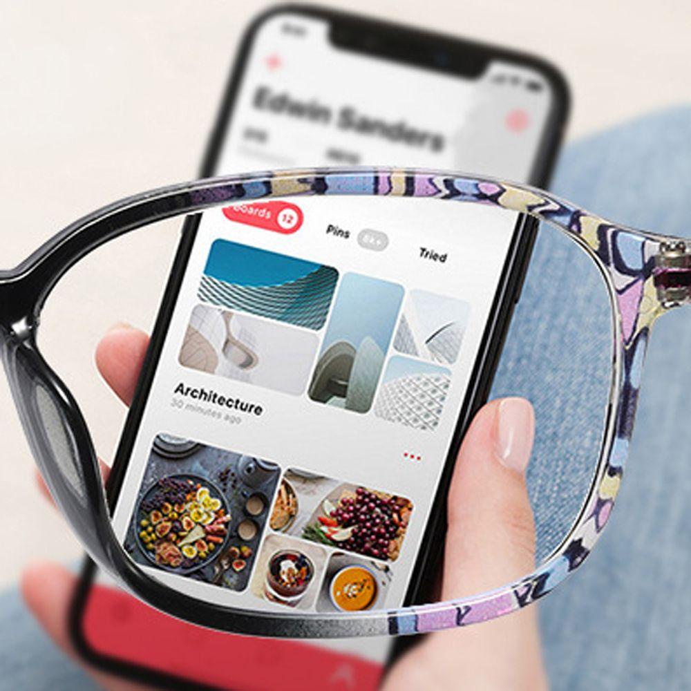 Kính Mát Đọc Sách Bằng PC Họa Tiết Hoa Xinh Xắn Cho Nữ