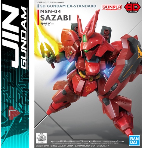 Mô Hình Lắp Ráp SD EX Standard MSN-04 Sazabi