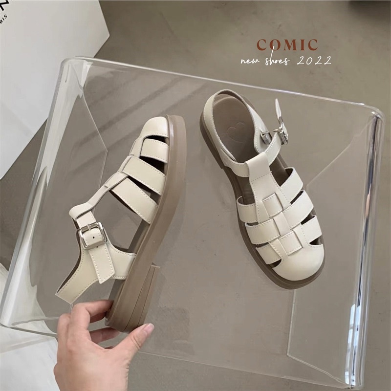 Giày Gladiator style Hàn Comic 1025-1