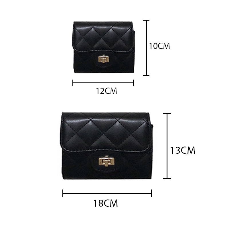 Túi đeo chéo mini dây chuỗi xích thời trang dành cho nữ