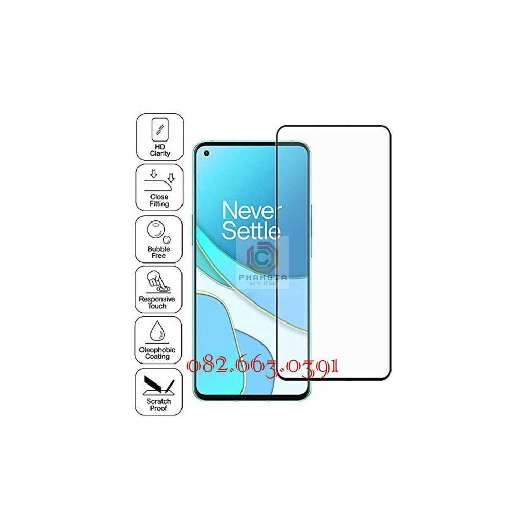 Kính cường lực Oneplus 8T 5G full màn hình