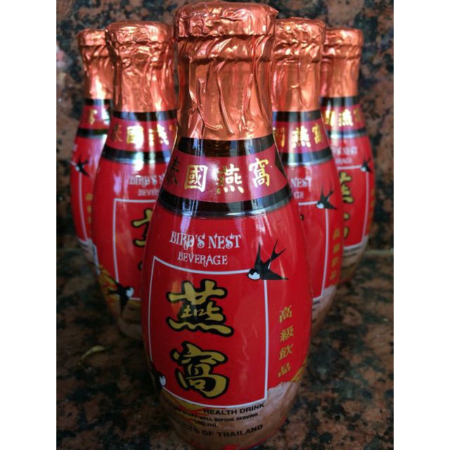 Thùng 24 chai nước yến thái chai sành