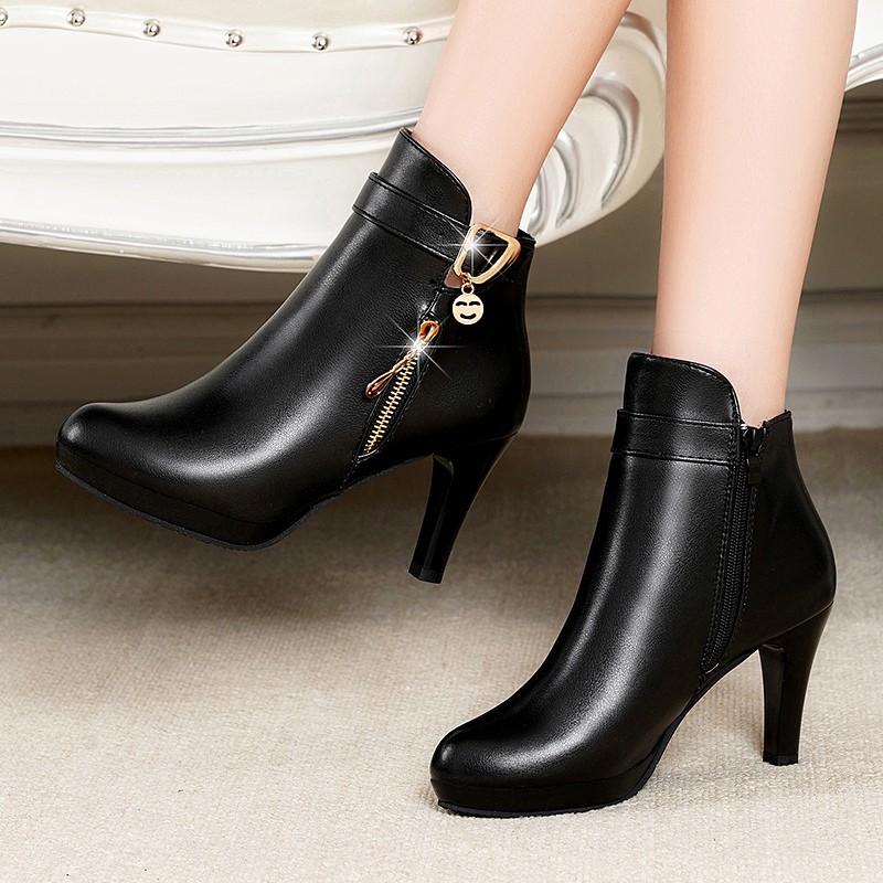 Boots bốt nữ hàng đẹp cao 10cm, 7cm ORDER HI191