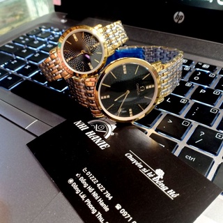 Đồng hồ đôi Omega saphire máy nhật [ hình tự thumbnail