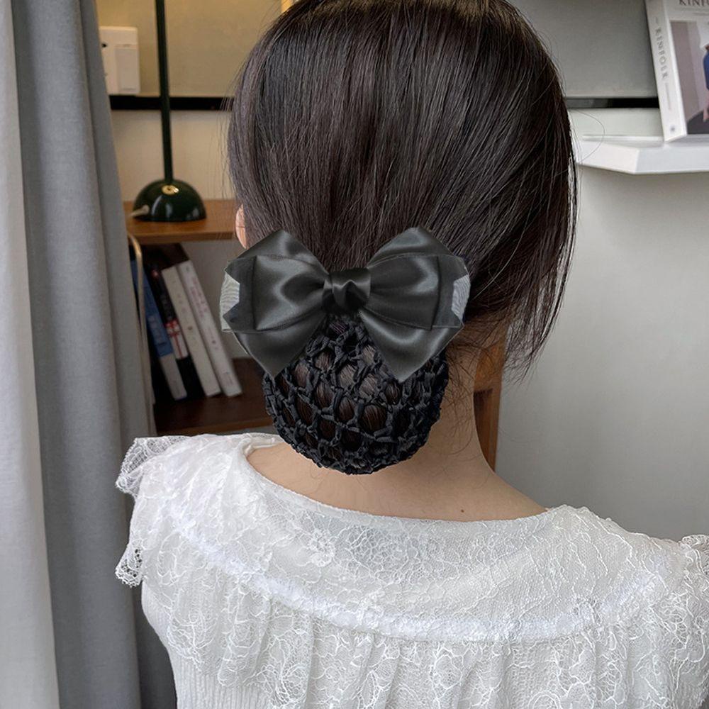 Kẹp Tóc Nơ Lớn Thanh Lịch Cho Nữ