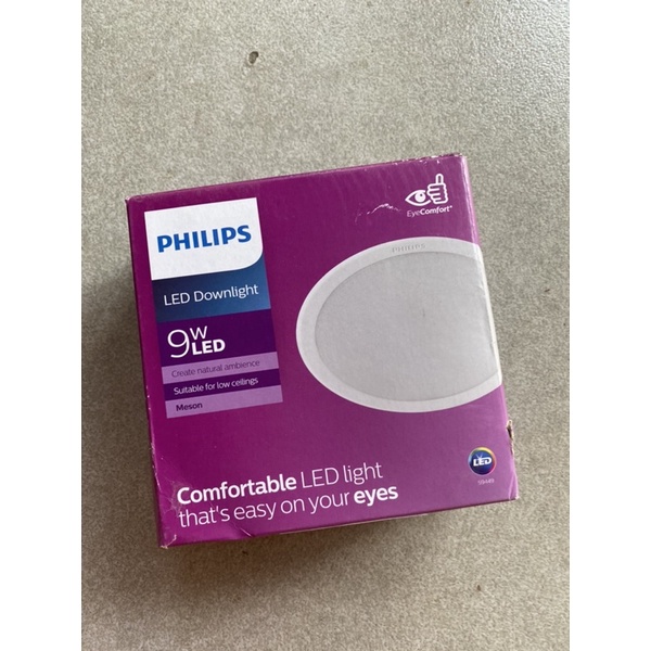 Đèn led âm trần philips .Hàng chính hãng -bảo hành 24 tháng. Meson : 6w-7w-9w-13w....