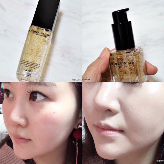 {Thanh Lý} Kem Lót Tinh Chất Vàng 24K A'pieu First Glow Serum 35g