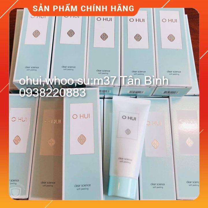 (HÀNG CHÍNH HÃNG CÓ TEM) TẨY DA CHẾT OHUI CLEAR SCIENCE SOFT PEELING 100ML