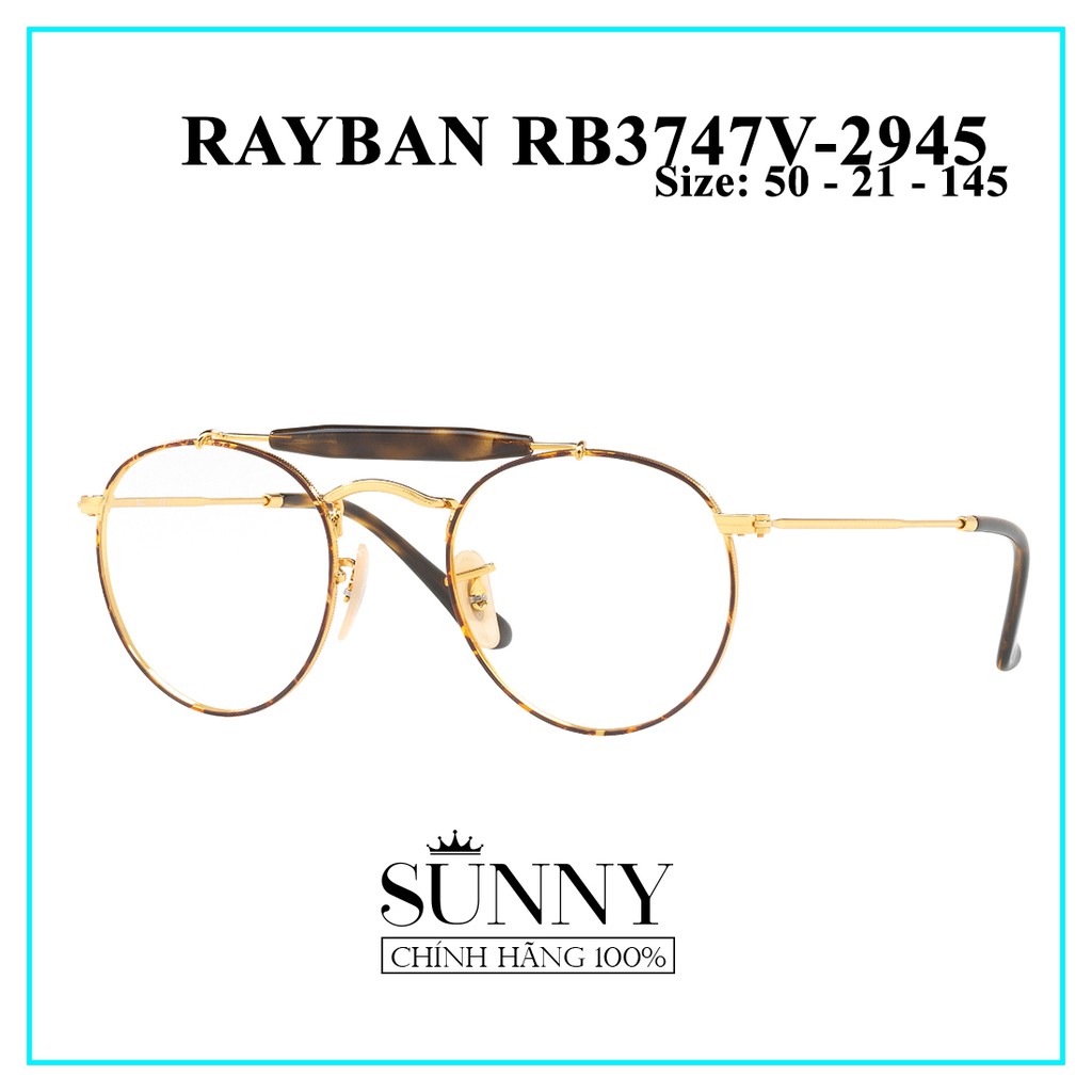 RB2747V (2 màu nổi bật) - Gọng kính Rayban chính hãng , bảo hành toàn quốc, thiết kế dễ đeo bảo vệ mắt