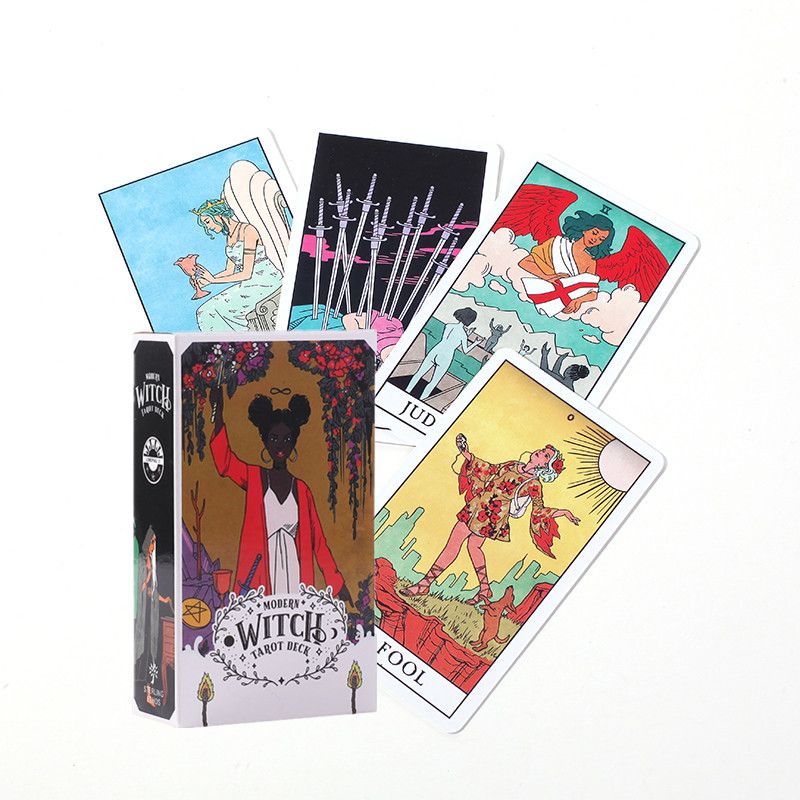 Bộ Thẻ Bài Tarot Hoạ Tiết Phù Thủy Vui Nhộn