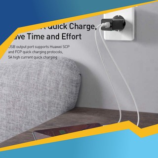BIG SALE  Củ sạc công nghệ Gan, Gan2 Pro Baseus 45W và 65W siêu nhỏ siêu sạc Nhanh Quick Charge 4.0 3.0 AFC SCP USB PD B