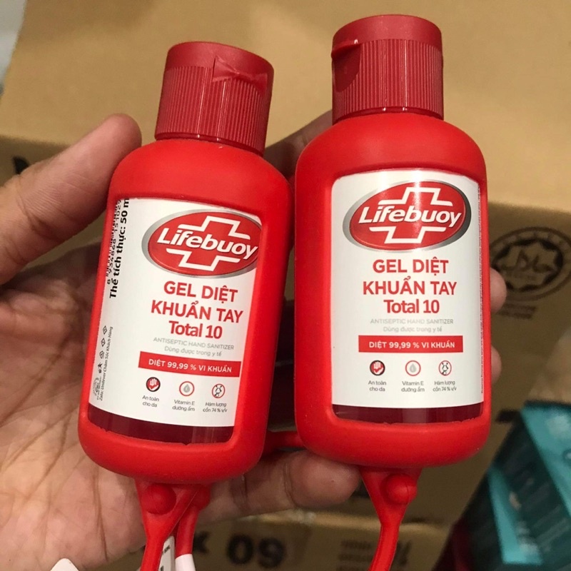 Gel rửa tay khô lifebuoy có vỏ sư tử 50ml , vỏ siêu anh hùng 40ml