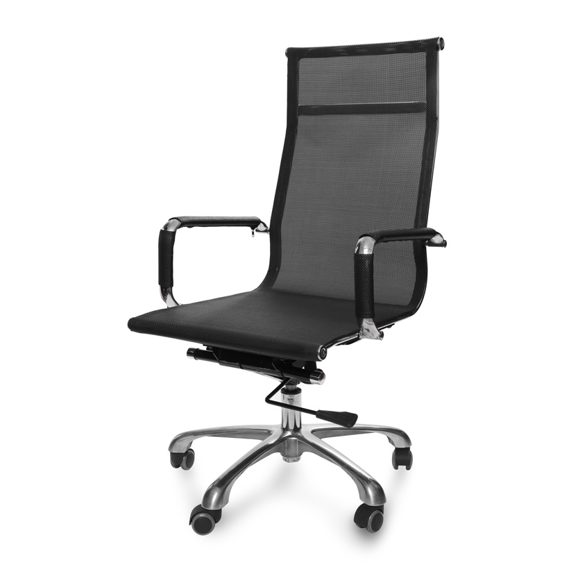 Ghế làm việc chân xoay, bọc sợi lưới cao cấp, chịu tải 100kg, chắc chắn và bền đẹp, công thái học AMA-20130-M6