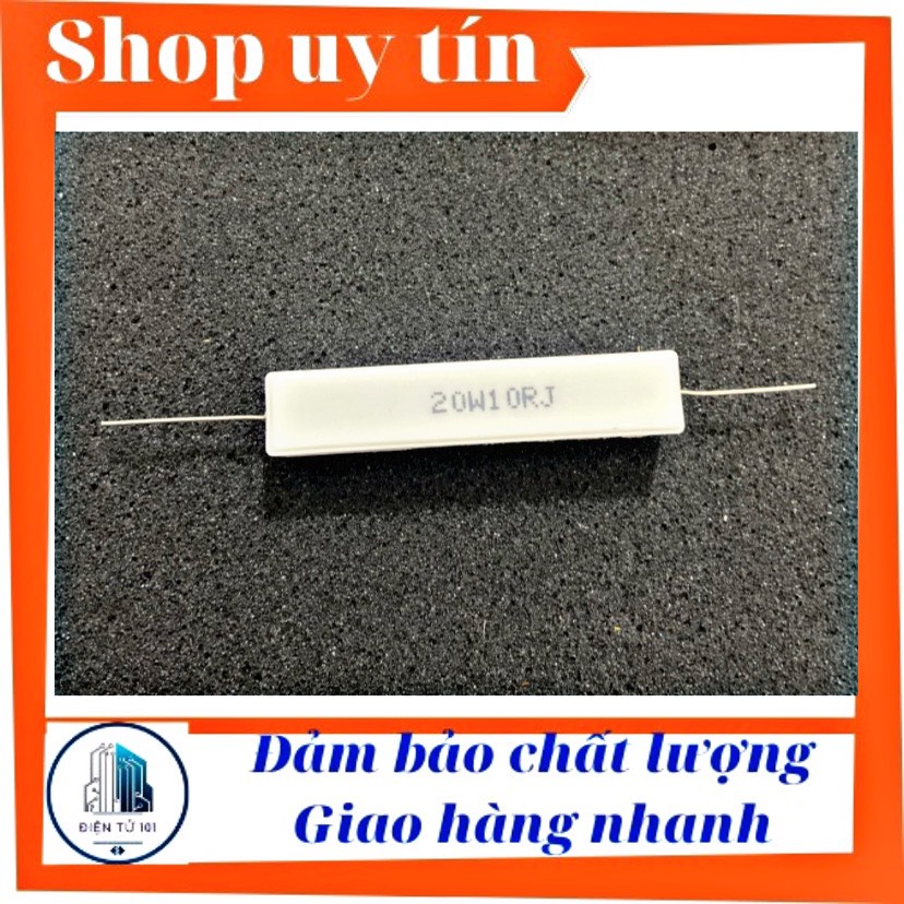 Trở sứ 10 ôm 20 wat loại tốt cho mạch phân tần loa