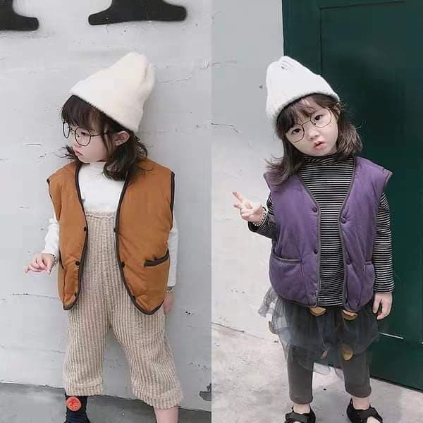 Áo vest trẻ em phong cách Hàn Quốc