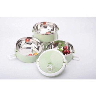 Cặp Lồng 4 Tầng Lúa Mạch / Cặp Lồng Cơm 4 Tầng / Cặp Lồng Giữ Nhiệt