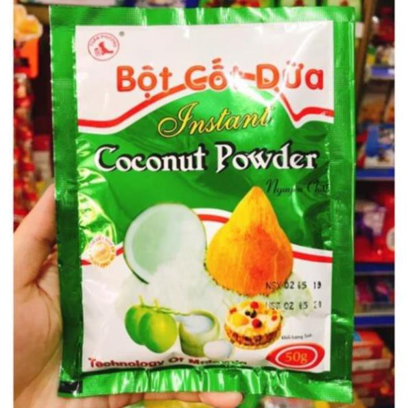 BỘT CỐT DỪA MINA GÓI 50G