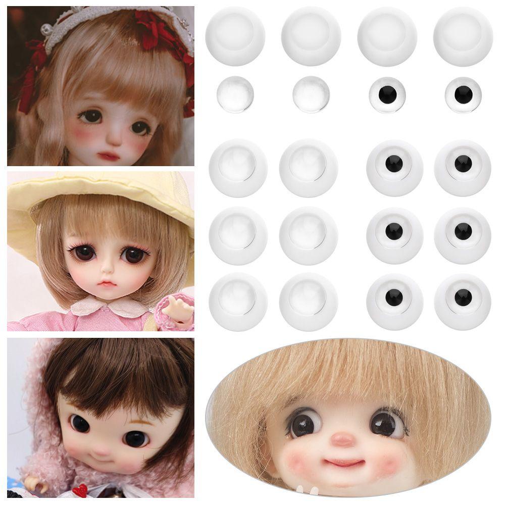 1 Bộ Mắt Nhựa Acrylic 8~26mm Cho Búp Bê