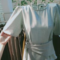 Áo peplum công sở nữ