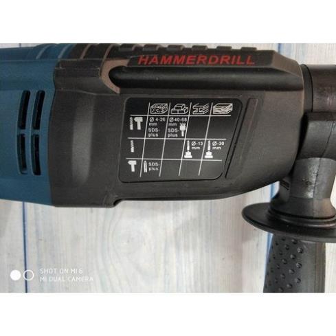 Máy khoan bê tông Bosch 2-26, công suất 800w Bảo Hành 6 Tháng