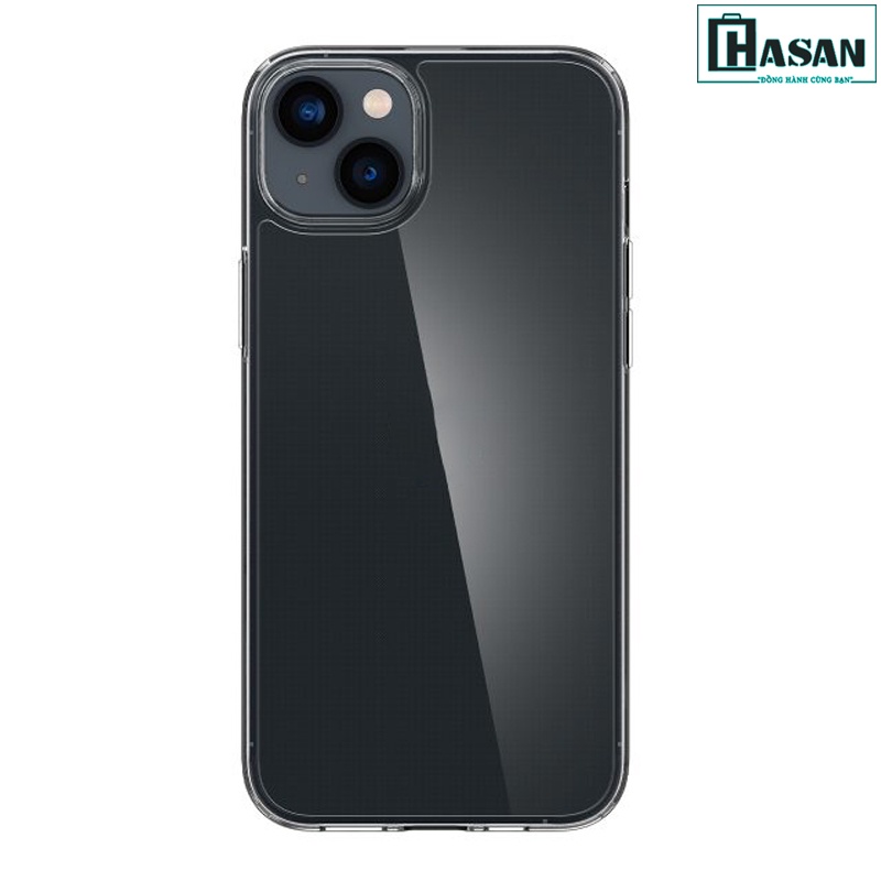 Ốp lưng iPhone 14/13 Spigen Airskin Hybrid Crystal Clear