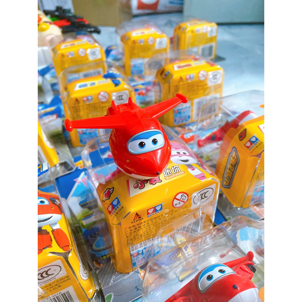 Robot biến hình máy bay mini Super Wings