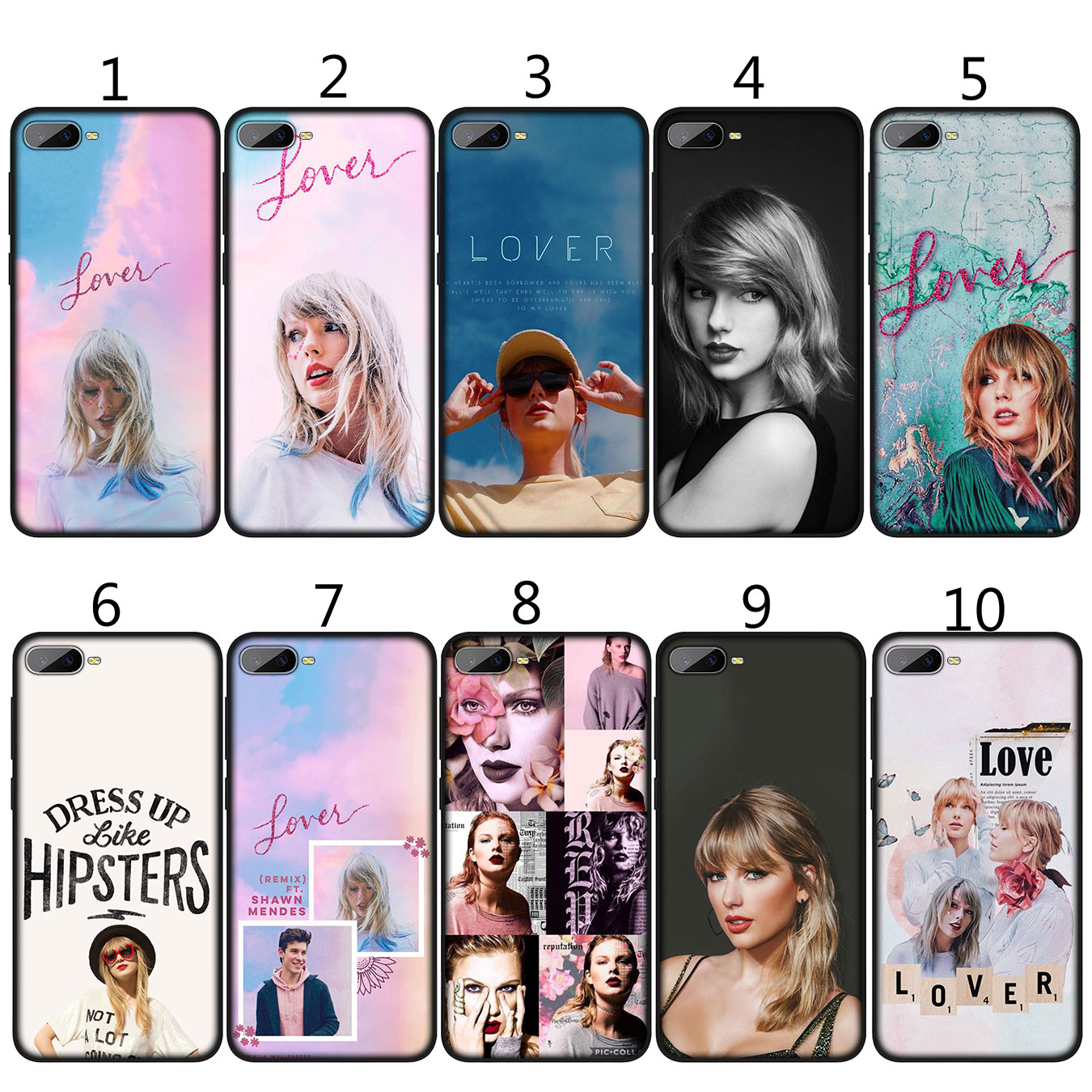 Ốp Điện Thoại Silicon Mềm Hình Ca Sĩ Taylor Swift Pop Cho Iphone 12 Pro Max Mini Se 2020