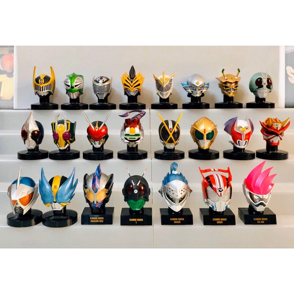 Mô hình đầu Kamen rider Masker World Mask Rider Collection