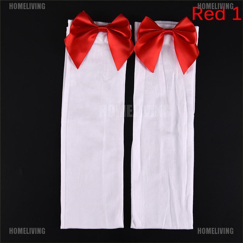 Vớ Cao Qua Gối Phối Nơ Thời Trang Dành Cho Nữ