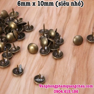 Đinh mũ làm đồ handmade - Set 10 chiếc (Đọc kỹ mô tả sản phẩm)