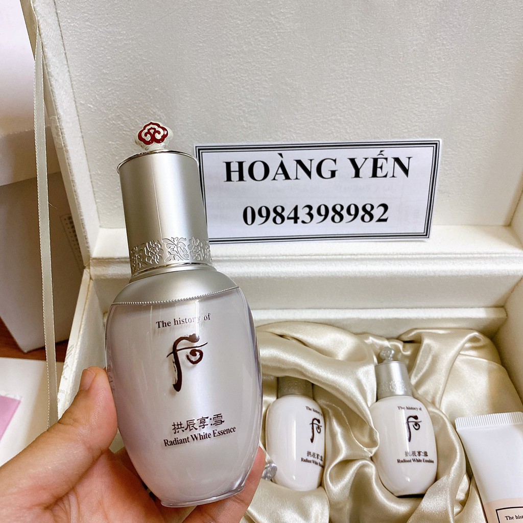 [HÀNG HOT] Tinh dầu dưỡng trắng da Whoo Gongjinhyang Seol Whitening Essence 45ml, Tách set, date 2024