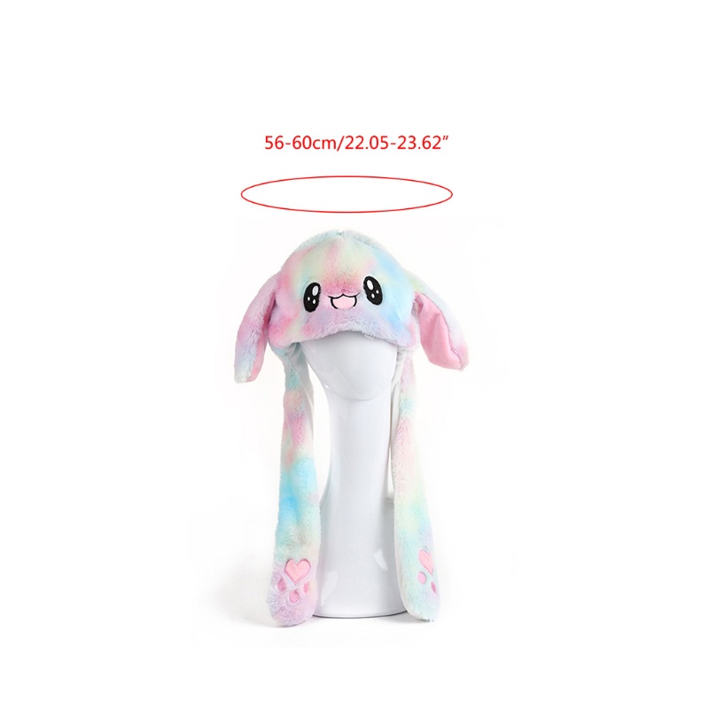 ✿ Mũ Lông Hình Thú Có Đèn LED Cầu Vồng