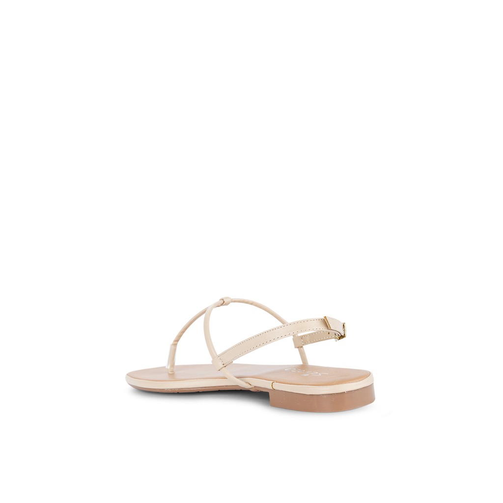 Giày sandal quai mảnh Senta dd32-kem