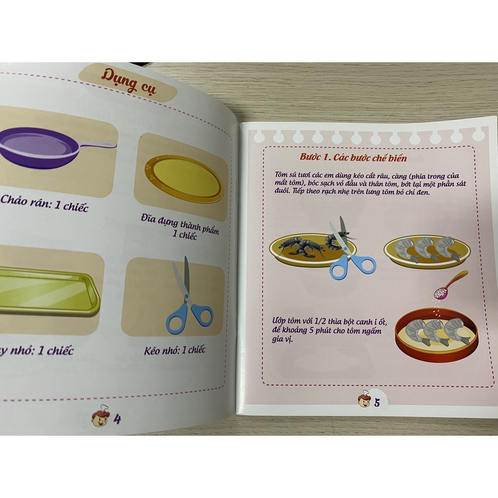 Sách Bizbooks - Super Chef: Con trở thành siêu đầu bếp 5 - các món Hải sản