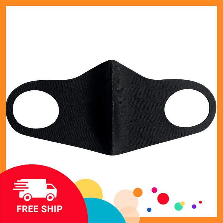 Khẩu Trang ROG Phản Quang 7 Màu Vải Poly 2 Da Cao Cấp 3D Mask