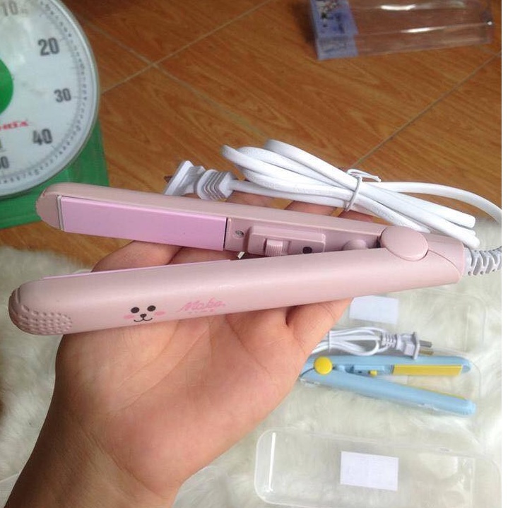 [Voucher &amp; Dịch vụ] máy duỗi tóc máy uốn tóc mini cầm tay