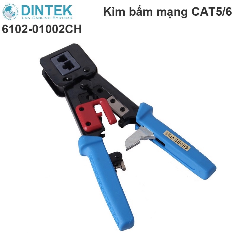 Kìm bấm mạng Dintek 6102-01002- Hàng chính hãng