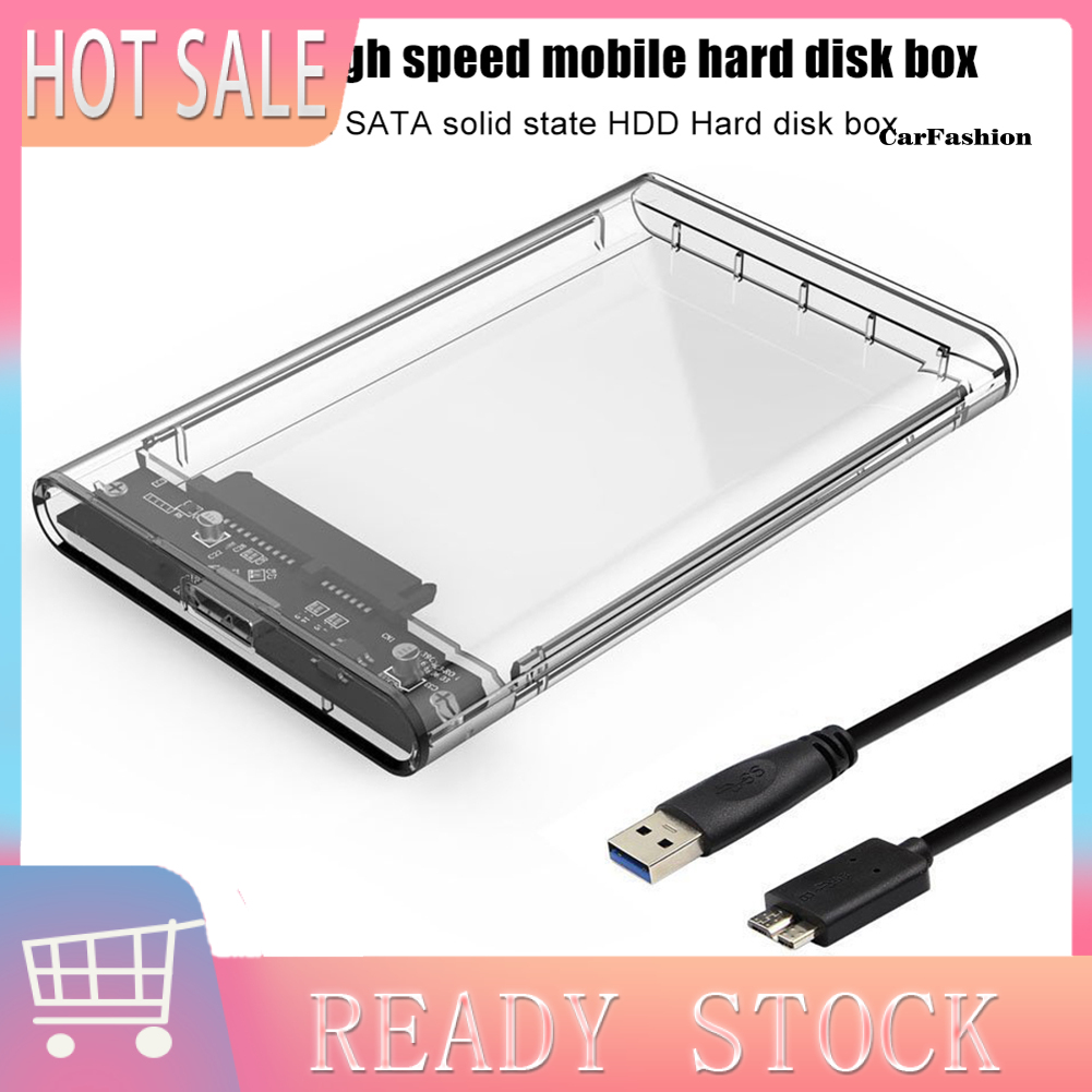 Hộp Đựng Ổ Cứng Cdn 5gbps 2.5inch Sata Hdd Ssd Usb 3.0 Kèm Phụ Kiện