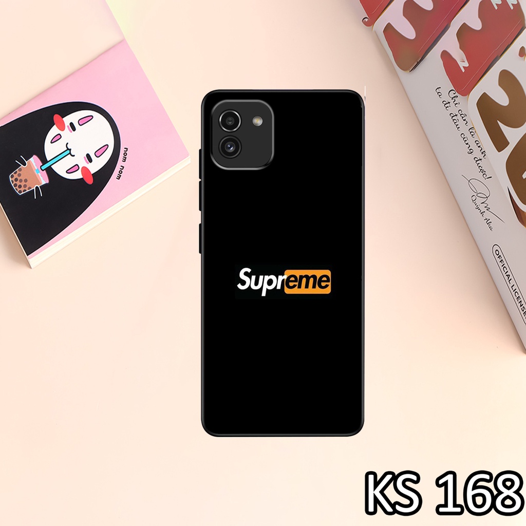 [HOT] Ốp lưng Samsung A03 - Samsung A03 Core - Samsung A03s in hình Logo ŞUPŘĘMĚ  - Ốp Samsung in hình tự chọn cáo cấp