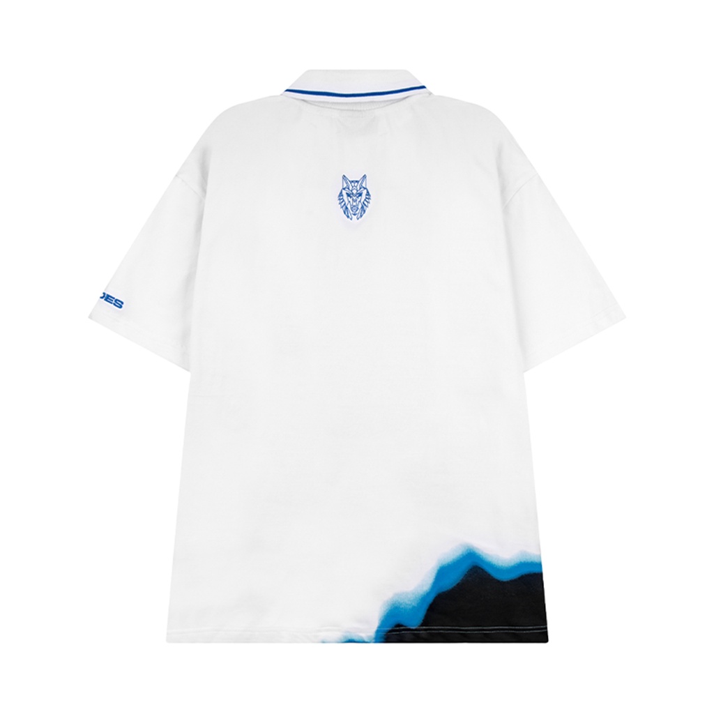 Áo Polo Tay Lỡ Unisex GRUNGE Thun Cá Sấu - HADES Brand Chính Hãng