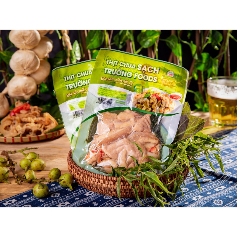 Thịt chua Khai vị Trường Foods đóng gói nhẹ nhàng (100g) đặc biệt xinh xinh cho ít ngời, sản phẩm đạt VSATTP, OCOP 4 sao | BigBuy360 - bigbuy360.vn