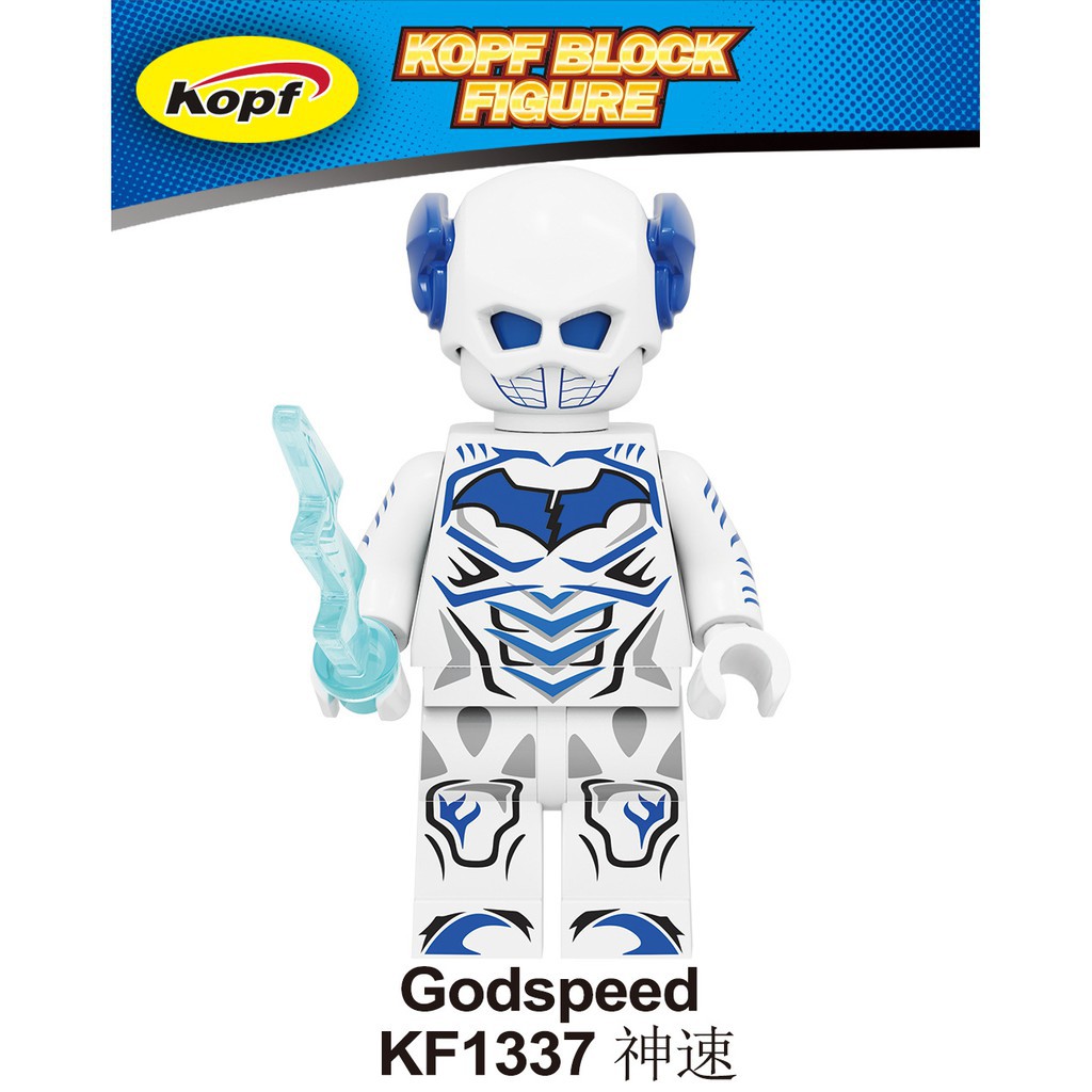 Đồ Chơi Minifigures  DC Nhân Vật Batman Ironman MK50 MK85 Superman Robin Godspeed Kopf KF6115