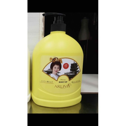 Sữa tắm cô gái Nhật SAKURA BODY VIP ARUM 1200ml