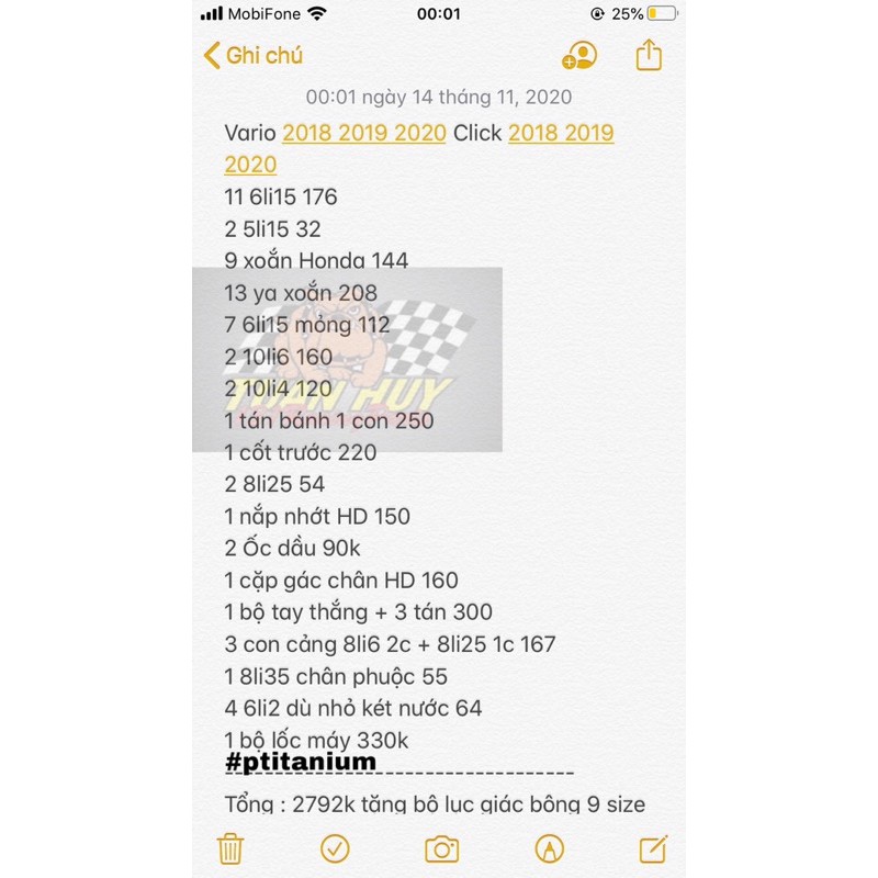 Full xe ốc titan gr5 cho ex150 winner x winner v1 tặng kèm bộ lục giác bông